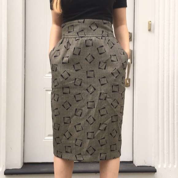 Escada Dresses & Skirts - ESCADA fitted printed pencil skirt